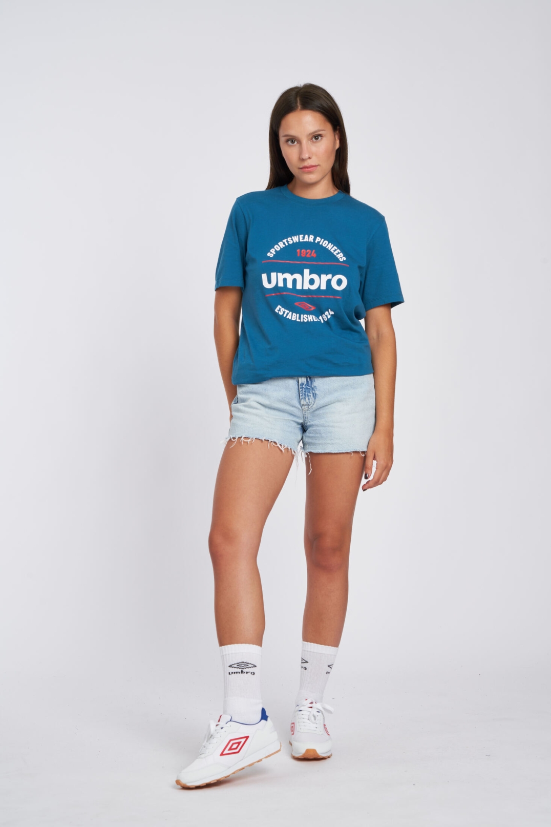 CAMISETA UMBRO FW CIRCULAR GRAPHIC TEELYONS BLUE