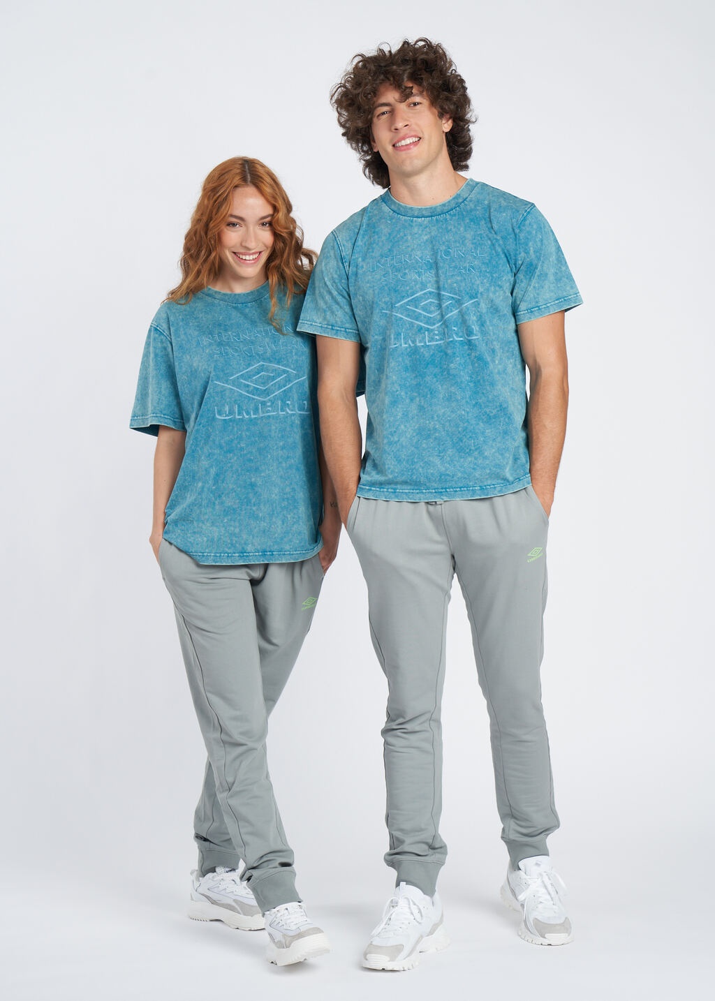 CAMISETA UMBRO LARGE LOGO TEE OCEAN DEPTHS