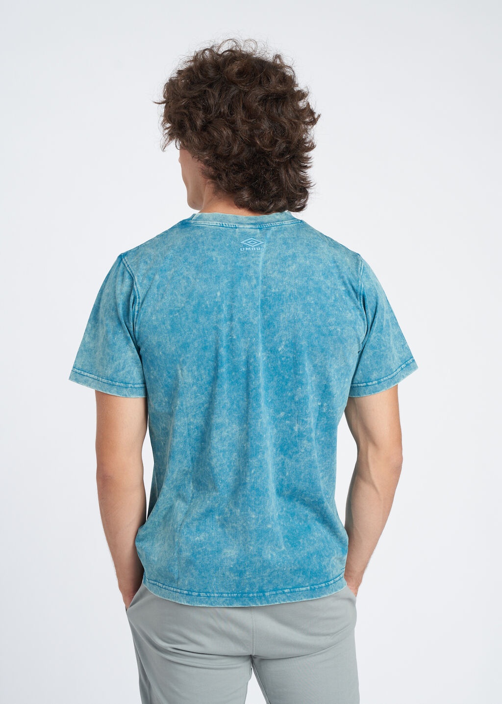 CAMISETA UMBRO LARGE LOGO TEE OCEAN DEPTHS