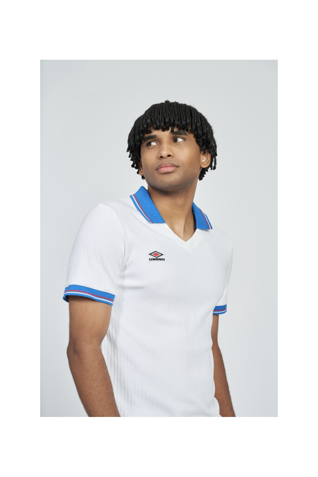 Camiseta Umbro Rib Tennis Tee Brilliant White