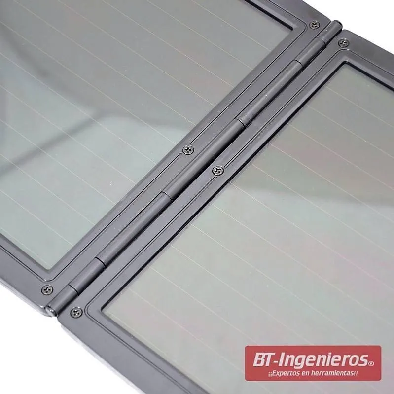 Cargador y mantenedor de batería solar 12 V.