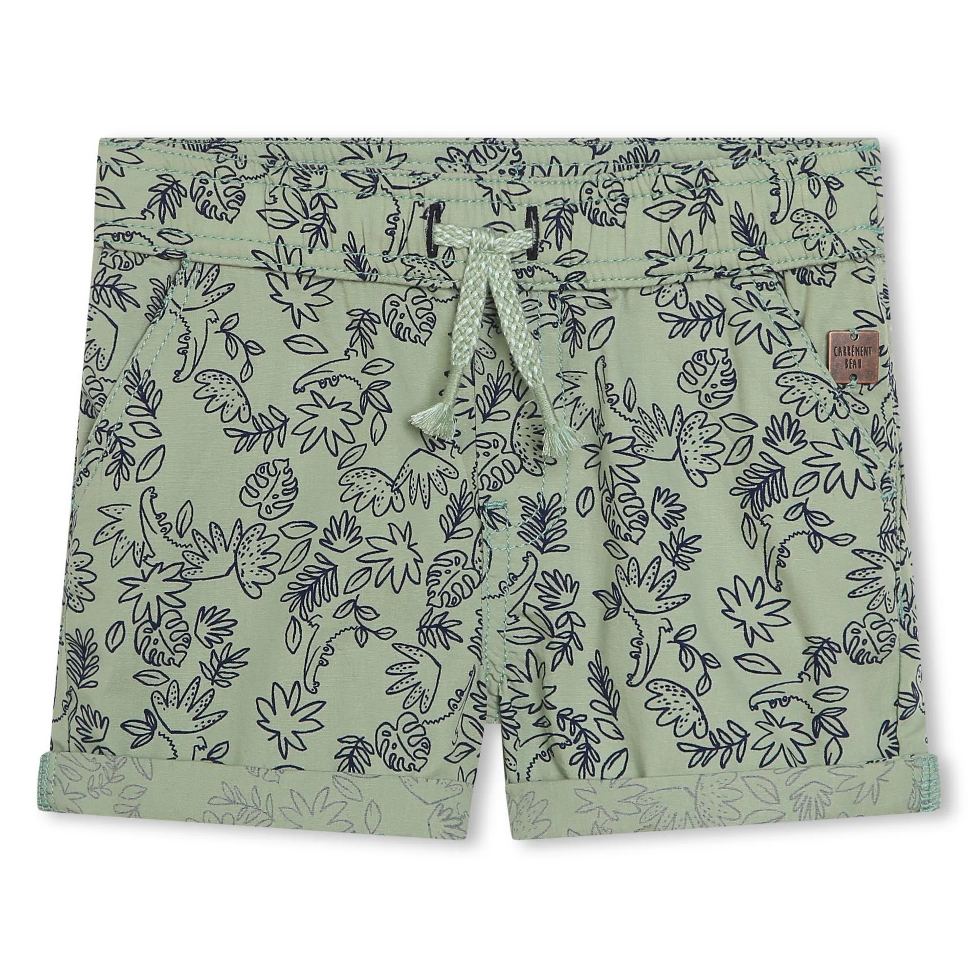CARREMENT BEAU Pantalón corto de algodón