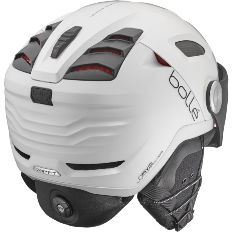 CASCO CON VISERA BOLLé VRYFT MIPS (BLANCO PERLA BRILLANTE  CAT 1 A 3)