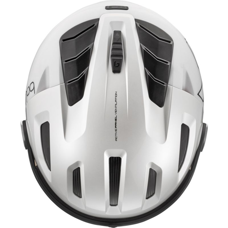 CASCO CON VISERA BOLLé VRYFT MIPS (BLANCO PERLA BRILLANTE  CAT 1 A 3)