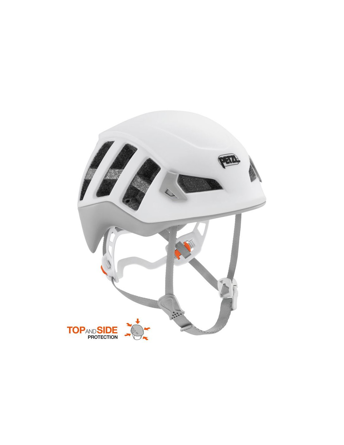 Casco de escalada Petzl Meteora Mujer Blanco/Gris