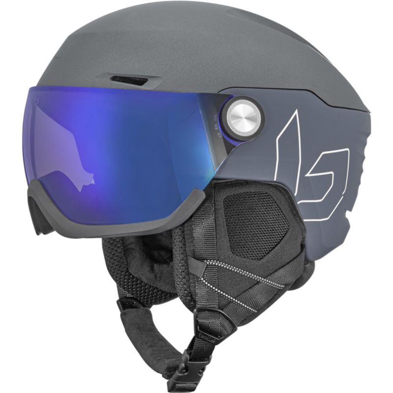 CASCO DE ESQUí BOLLé VRYFT PURE (GRIS MATE  AZUL FOTOCRóMICO)