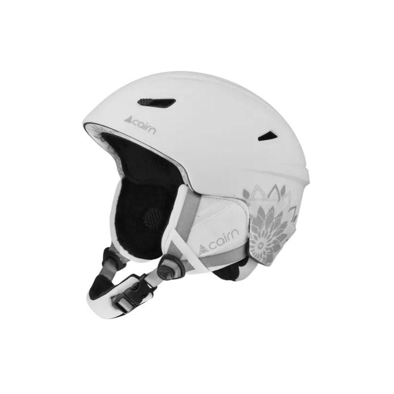 Casco de esquí Cairn PROFIL (MAT WHITE ROSACE)