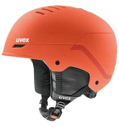 Casco de esquí Uvex Wanted (fierce red stripes mat)