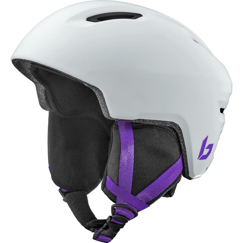 Casco esquí para niños Bollé Atmos Youth MIPS (White Purple Matte)