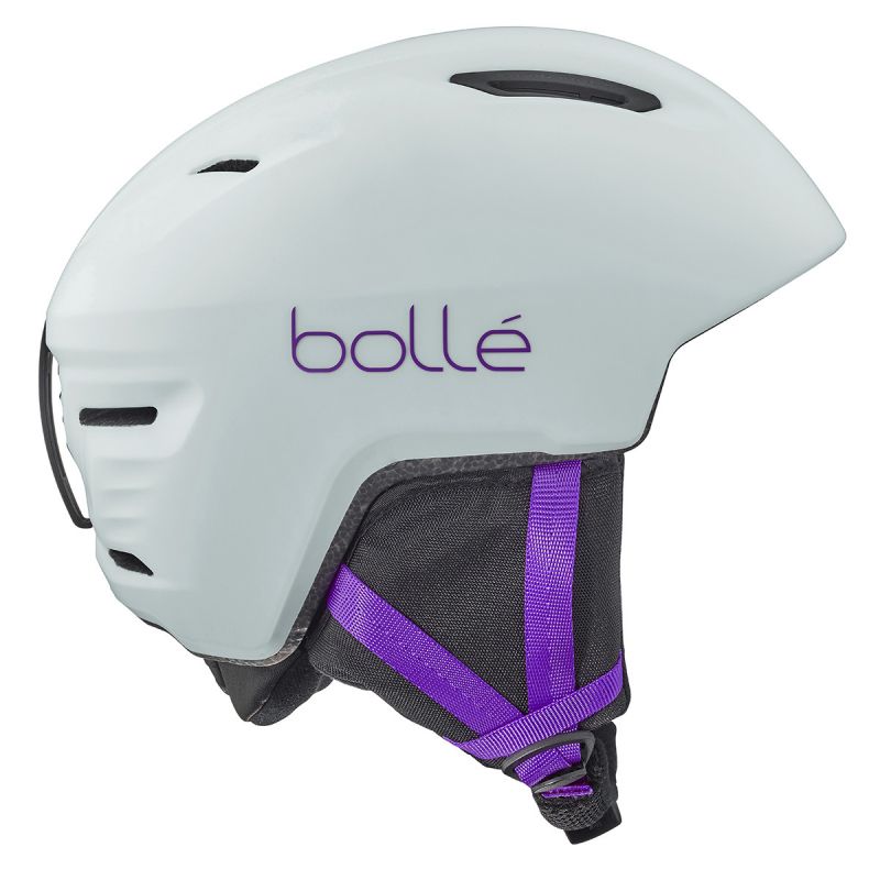 Casco esquí para niños Bollé Atmos Youth MIPS (White Purple Matte)