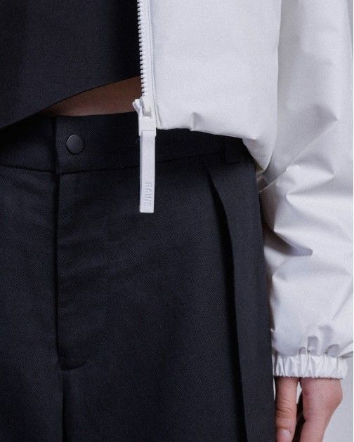 Chaqueta con capucha Rains 15780 Blanco