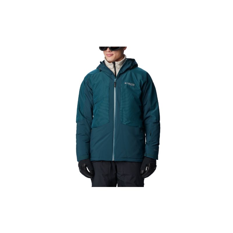 Chaqueta de esquí impermeable para hombre Columbia Highland Summit (Night Wave / Black)