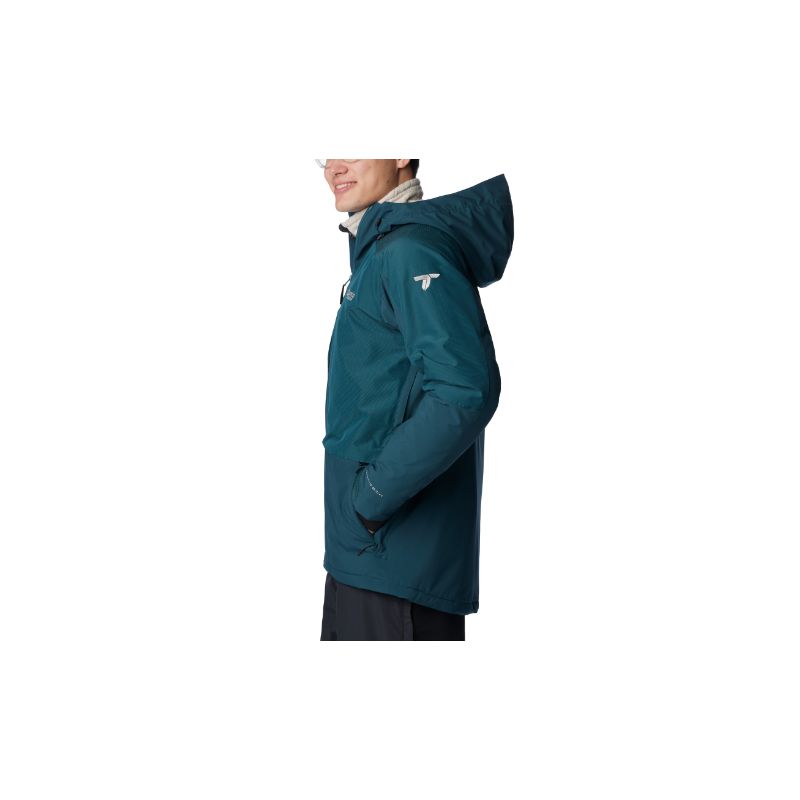 Chaqueta de esquí impermeable para hombre Columbia Highland Summit (Night Wave / Black)