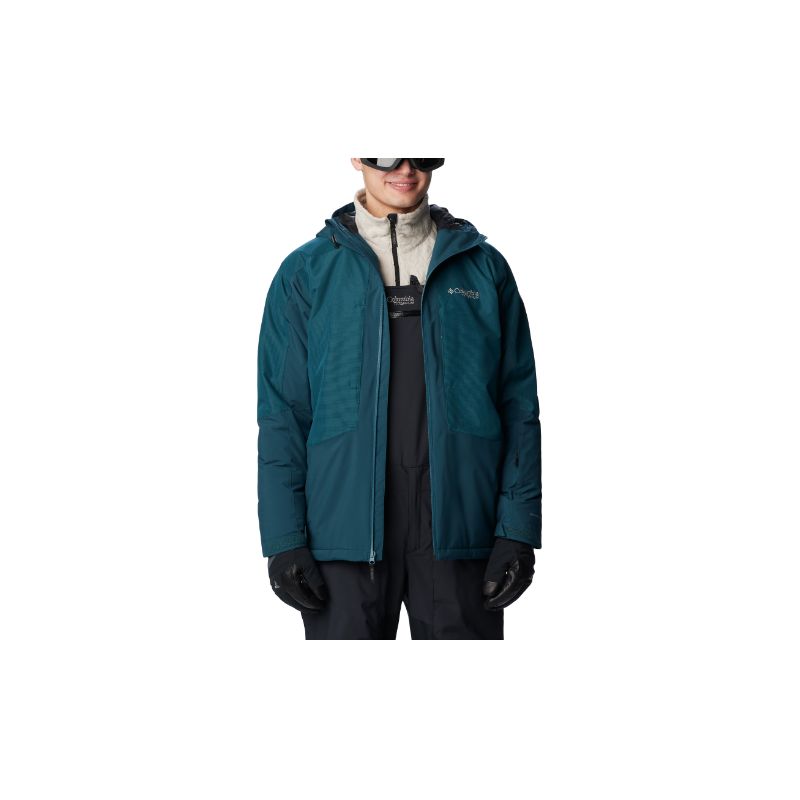 Chaqueta de esquí impermeable para hombre Columbia Highland Summit (Night Wave / Black)