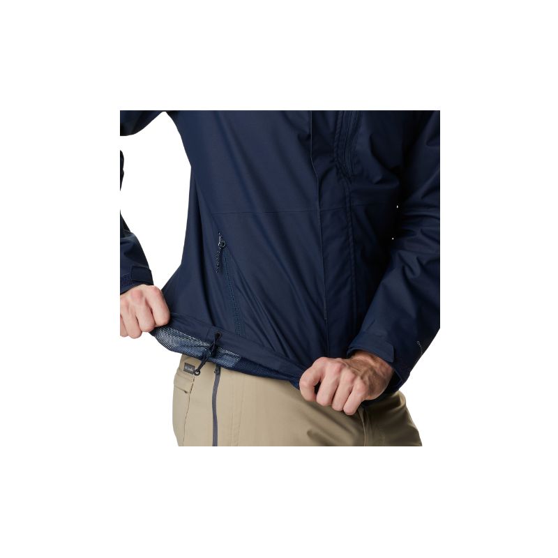 Chaqueta de senderismo impermeable Columbia Hikebound (Collegiate Navy)