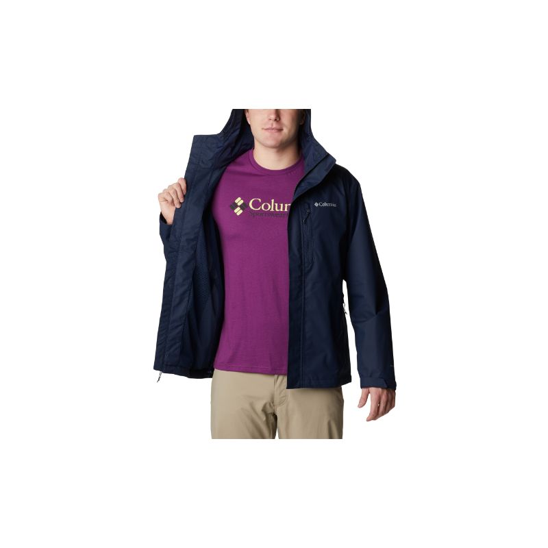 Chaqueta de senderismo impermeable Columbia Hikebound (Collegiate Navy)