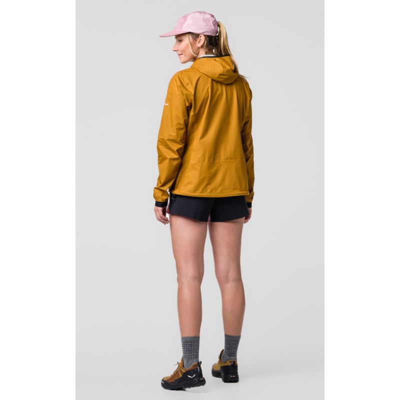 Chaqueta de senderismo Salewa CHAQUETA PEDROC PTX 2.5L LIGHT Mujer (Marrón dorado)