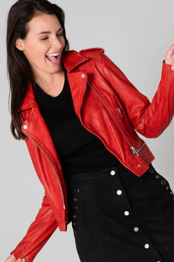 Chaqueta Mujeres Oakwood Kyoto Rouge 538