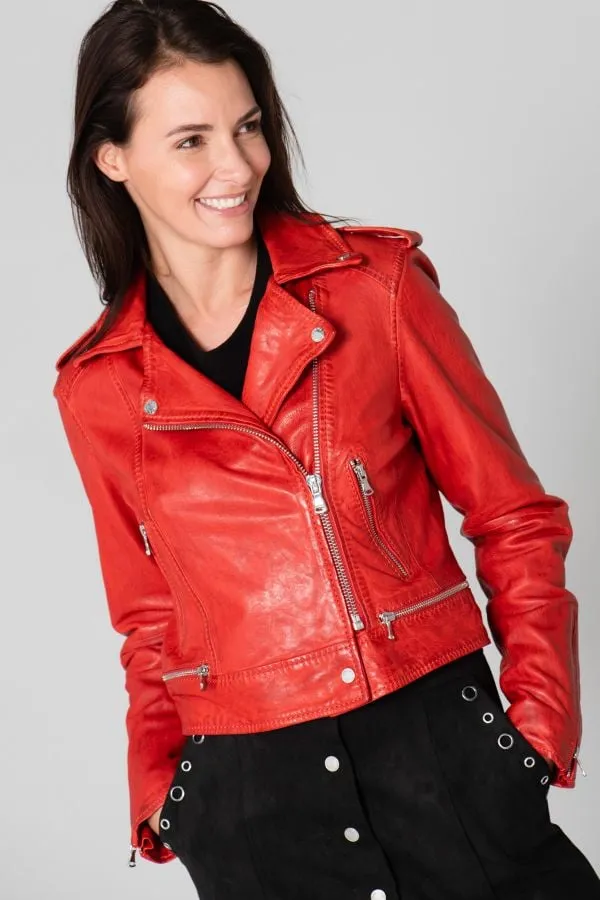 Chaqueta Mujeres Oakwood Kyoto Rouge 538