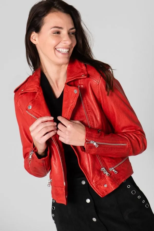 Chaqueta Mujeres Oakwood Kyoto Rouge 538