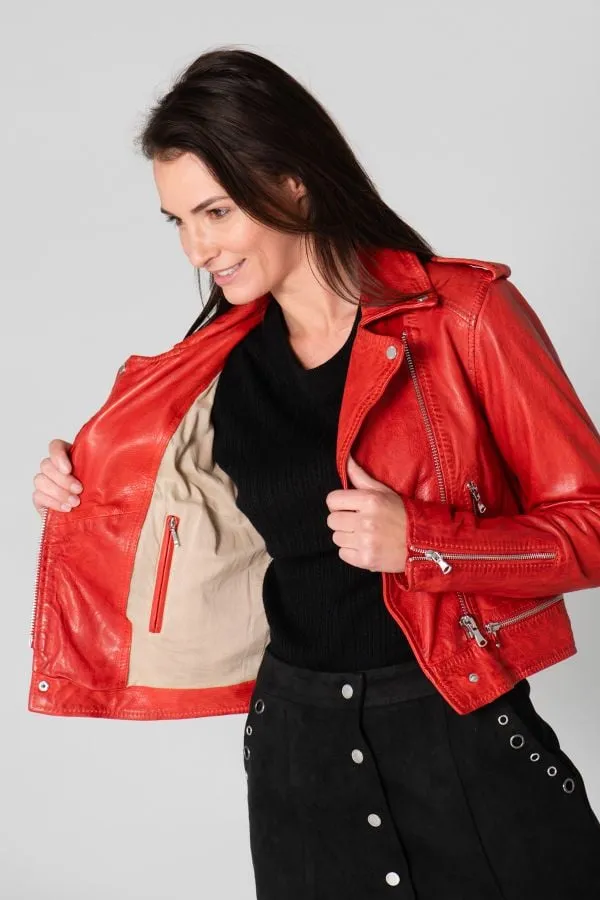 Chaqueta Mujeres Oakwood Kyoto Rouge 538