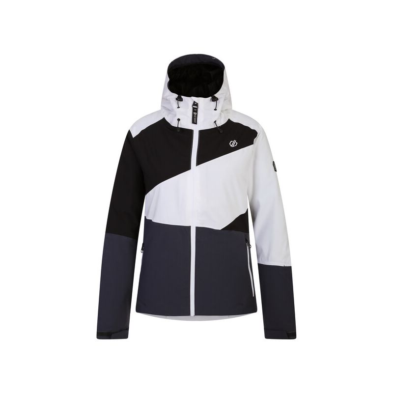 Chaqueta para mujer Dare2B Ice (blanco/ébano)