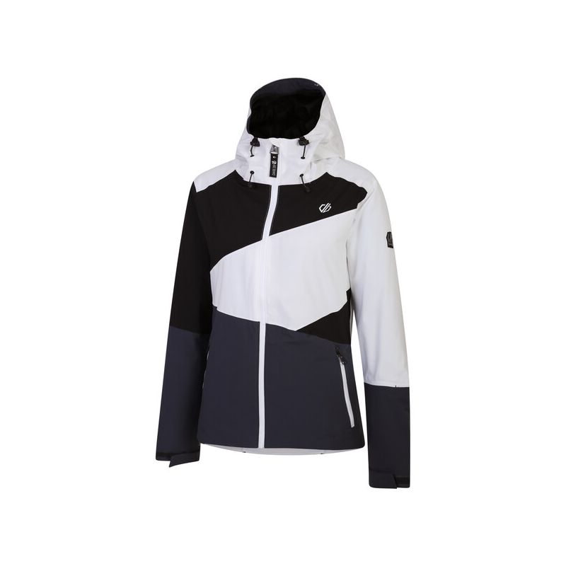 Chaqueta para mujer Dare2B Ice (blanco/ébano)