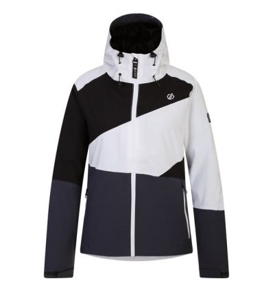 Chaqueta para mujer Dare2B Ice (blanco/ébano)
