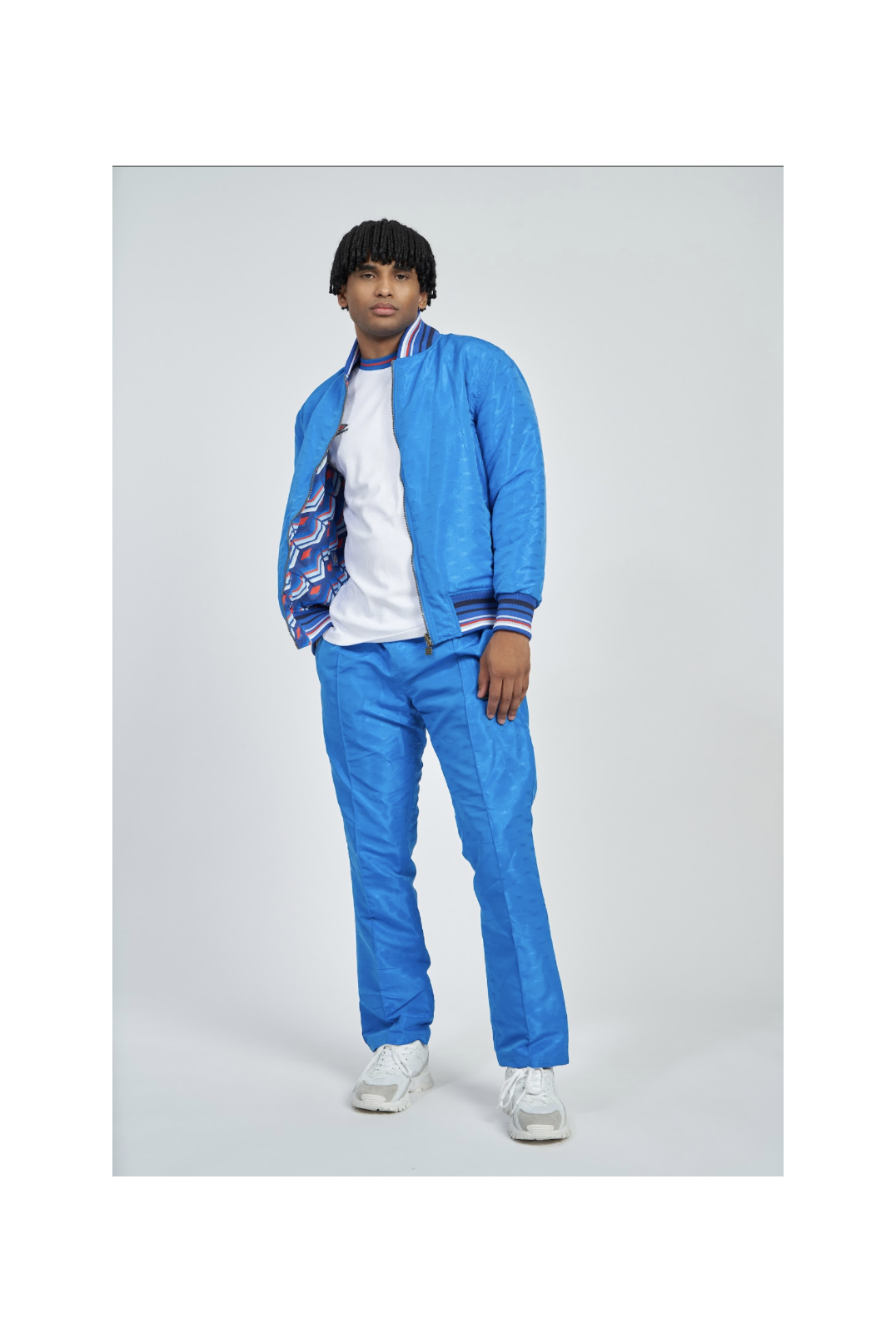 Chaqueta Umbro Reversible Ramsey Jacket Regal Blue / Multi