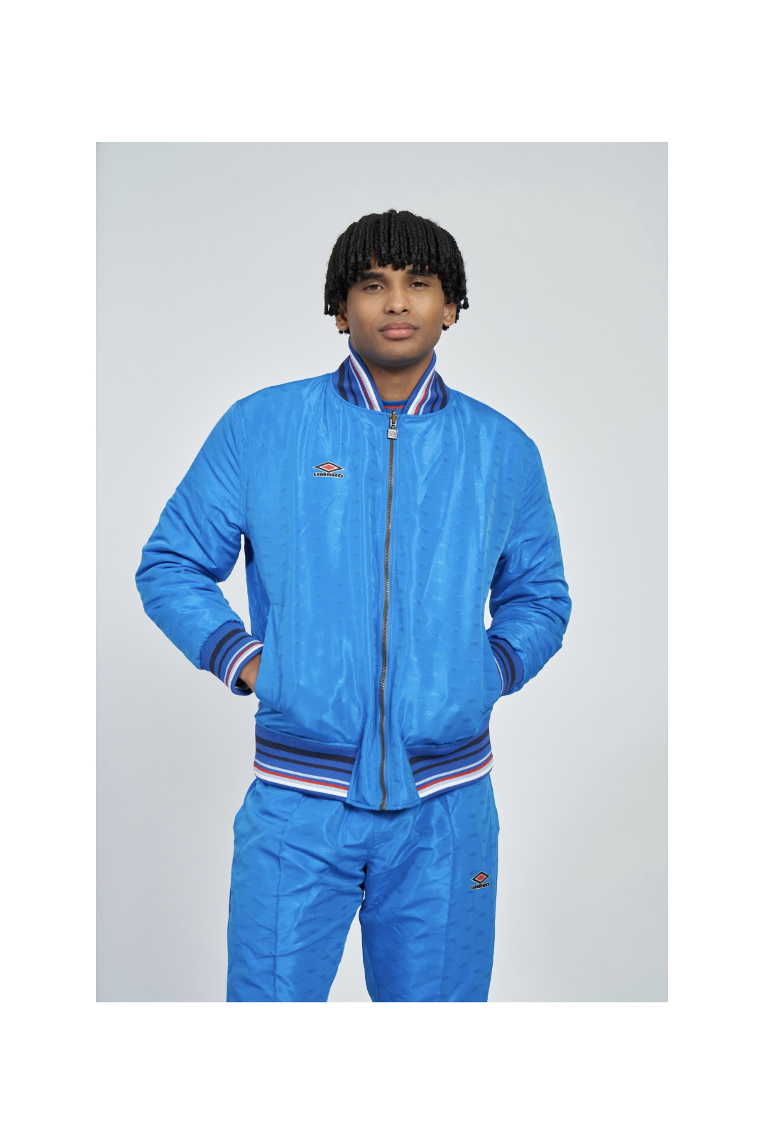Chaqueta Umbro Reversible Ramsey Jacket Regal Blue / Multi
