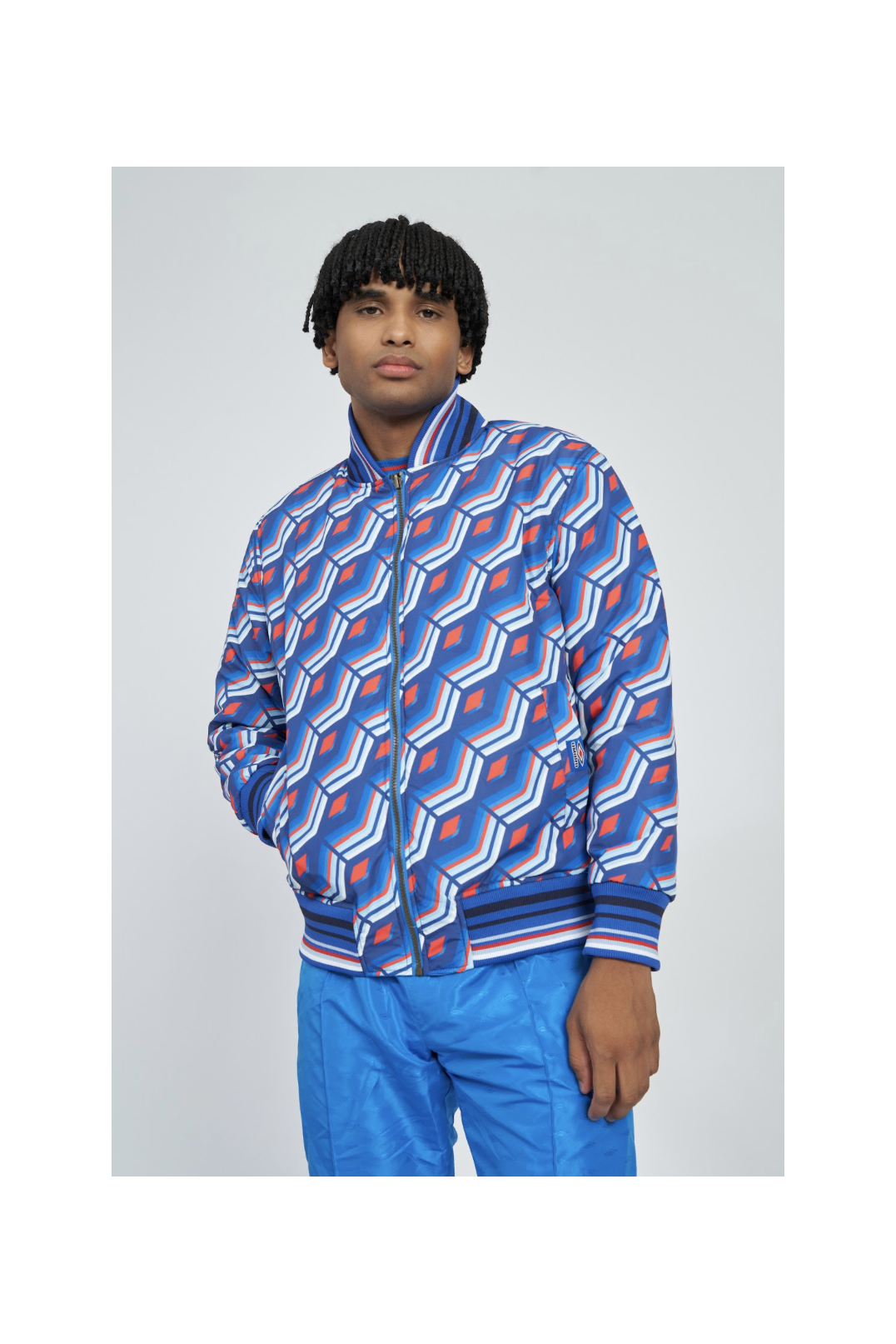 Chaqueta Umbro Reversible Ramsey Jacket Regal Blue / Multi