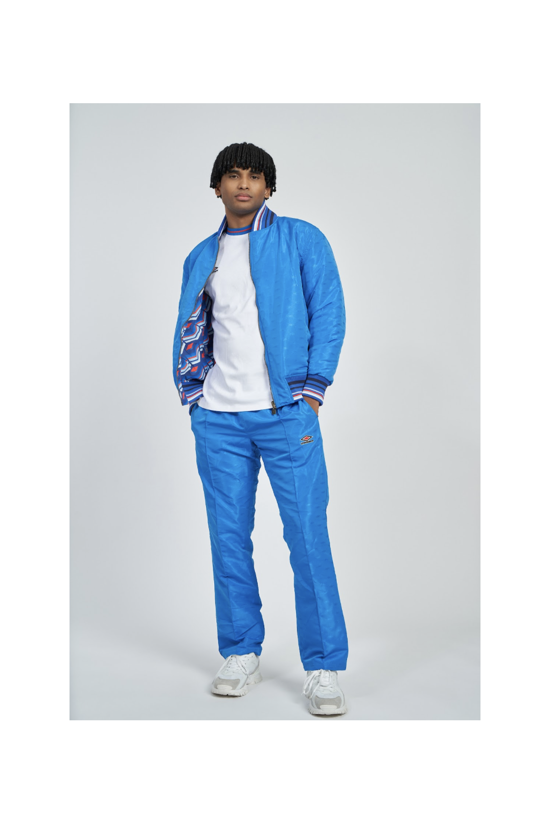 Chaqueta Umbro Reversible Ramsey Jacket Regal Blue / Multi