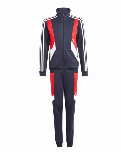 Chándal Jr Adidas 3S CB TS MriNO RJO
