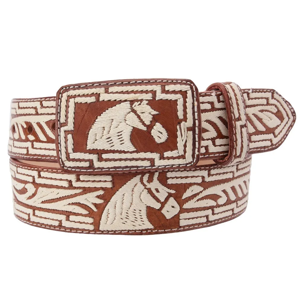 CINTO DE PIEL TM13214 LEATHER BELT