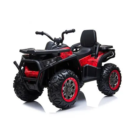 COCHE BATERIA ATV QUAD ROJO