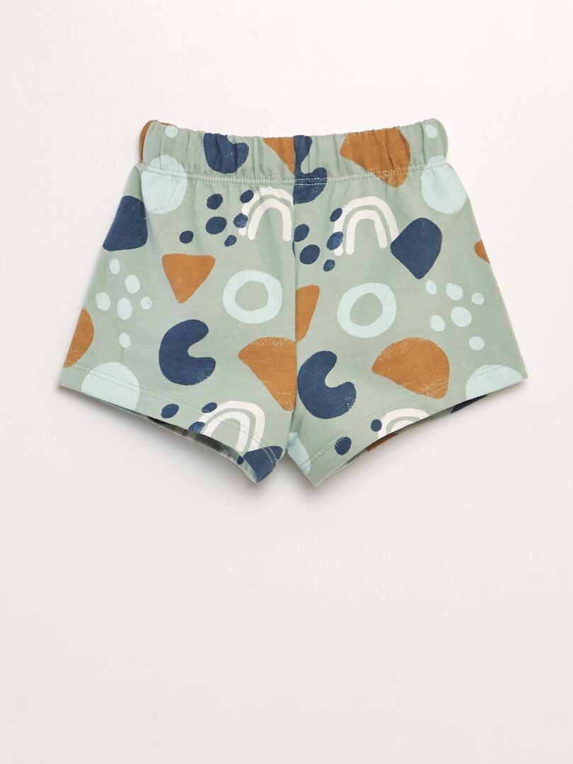CONJUNTO DE CAMISETA + SHORT DE CHáNDAL  2 PIEZAS  AZUL