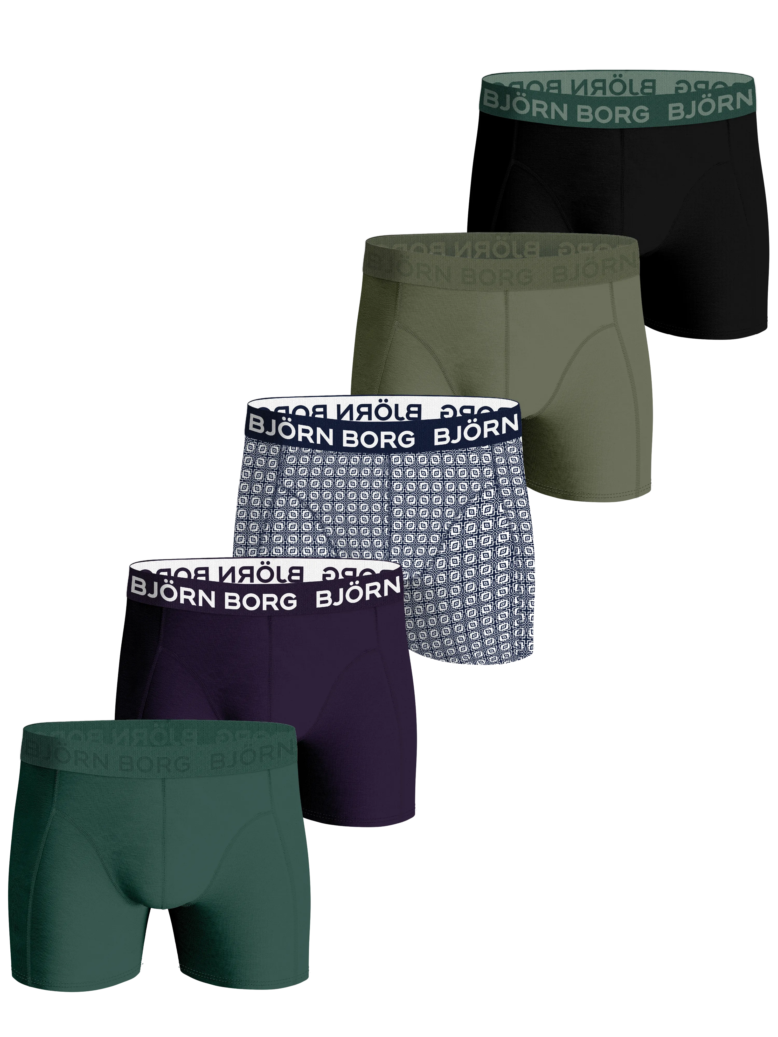COTTON STRETCH BOXER 5PACK