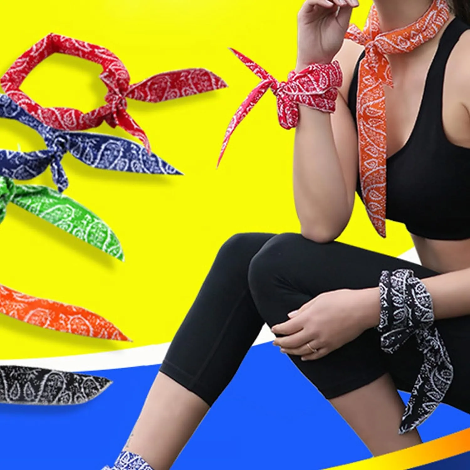 Cómoda bufanda refrescante para el cuello para perros  bufandas frescas para mascotas  bandanas refrescantes adecuadas para depo