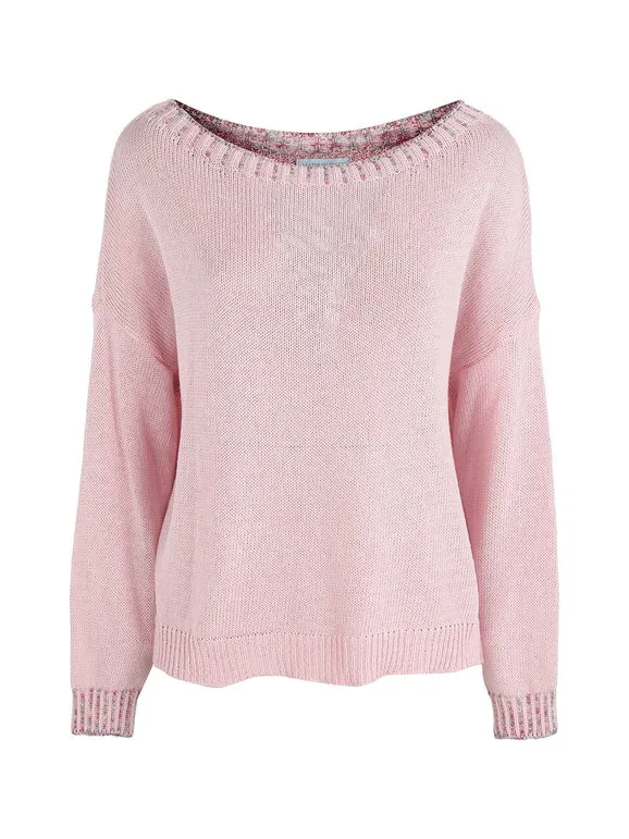 Daystar Jersey de punto de mujer oversize