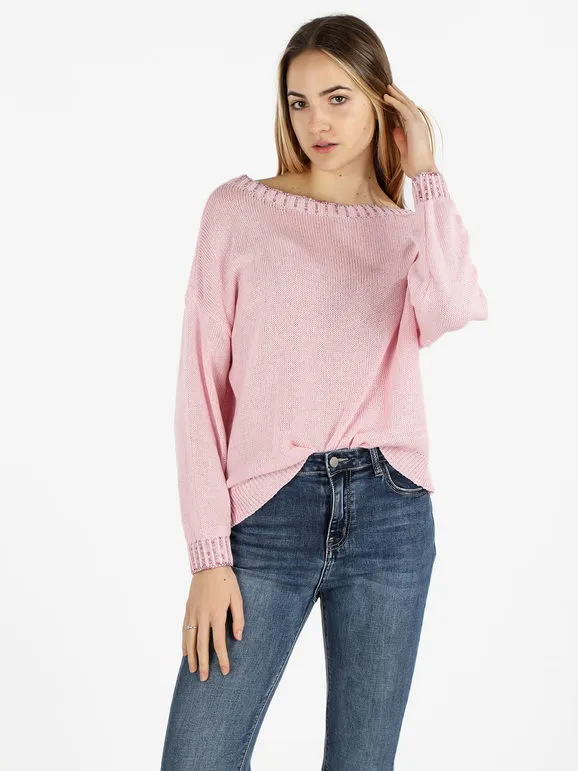 Daystar Jersey de punto de mujer oversize