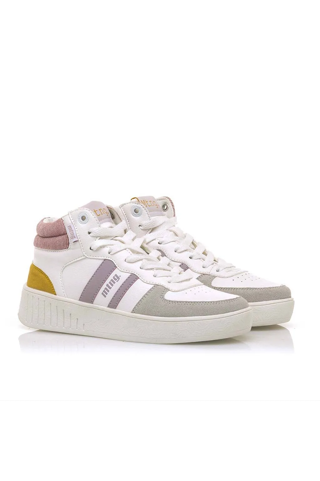 Deportivo Mustang delta 60282 blanco rosa