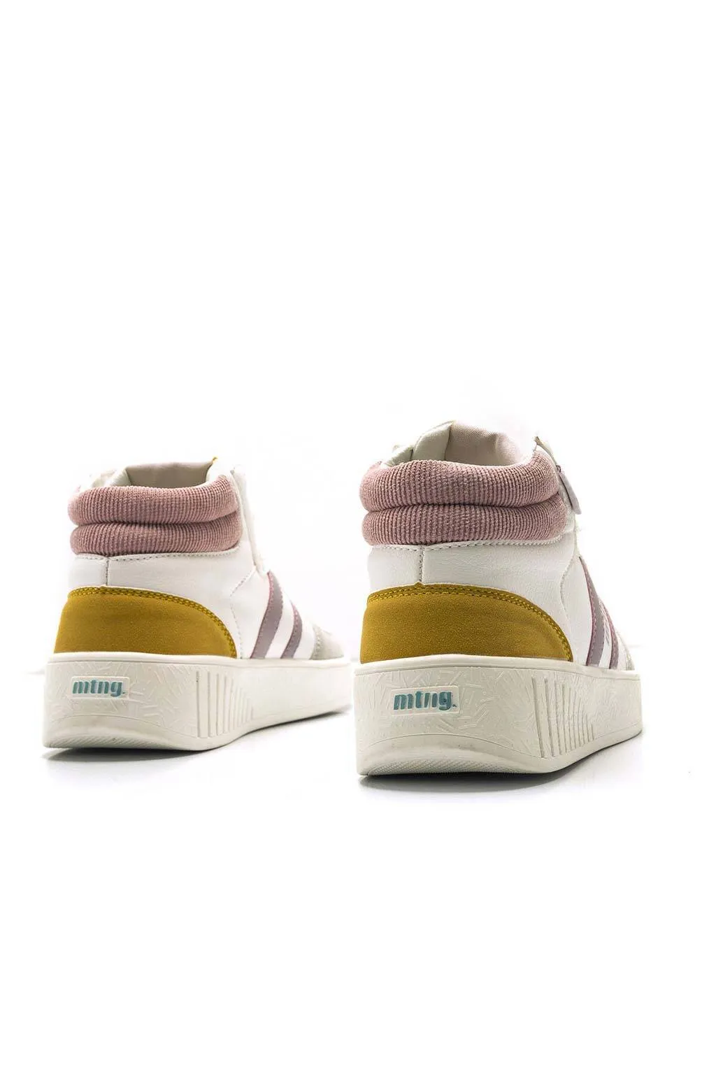 Deportivo Mustang delta 60282 blanco rosa