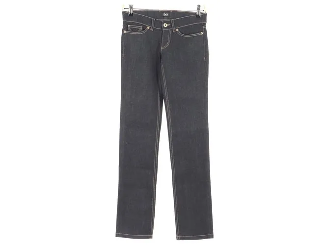 Dolce & Gabbana Pantalones Azul marino 