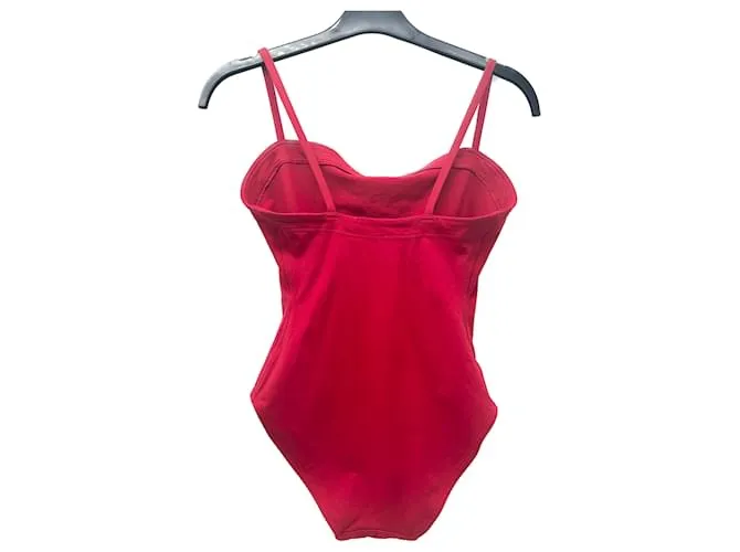 ERES Bañador T.FR 40 Poliéster Roja 