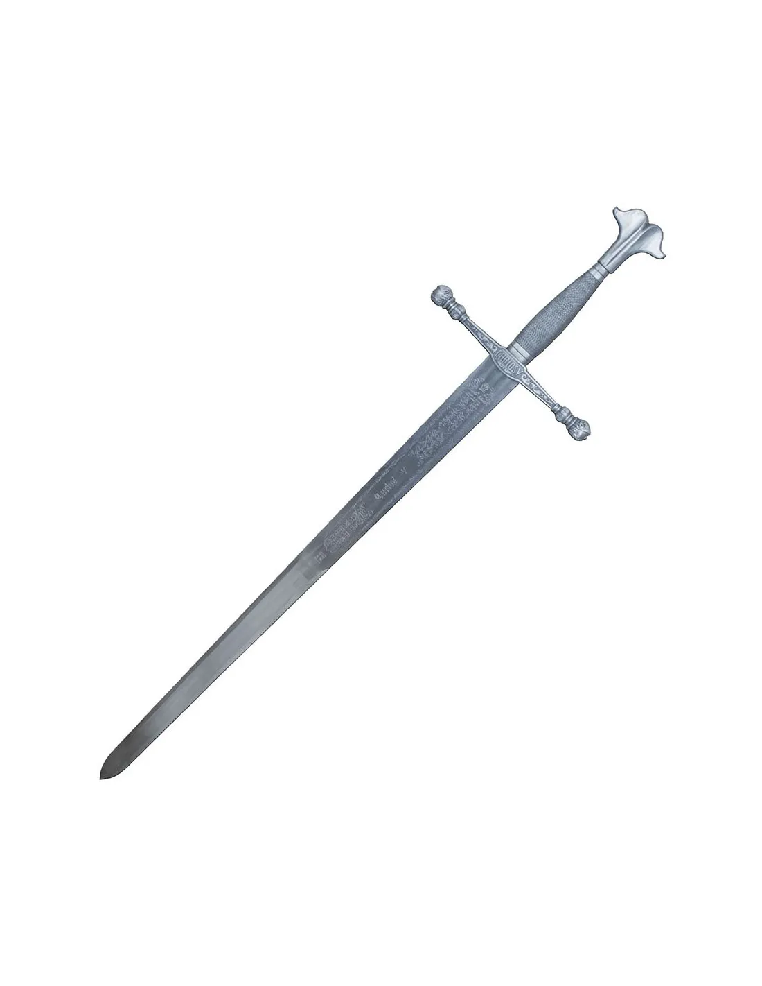 Espada Carlos V de Marto, acabado Forja
