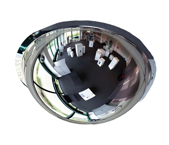 Espejo panorámico ø 600 mm Cúpula 360 grados Campo de visión de 7 metros