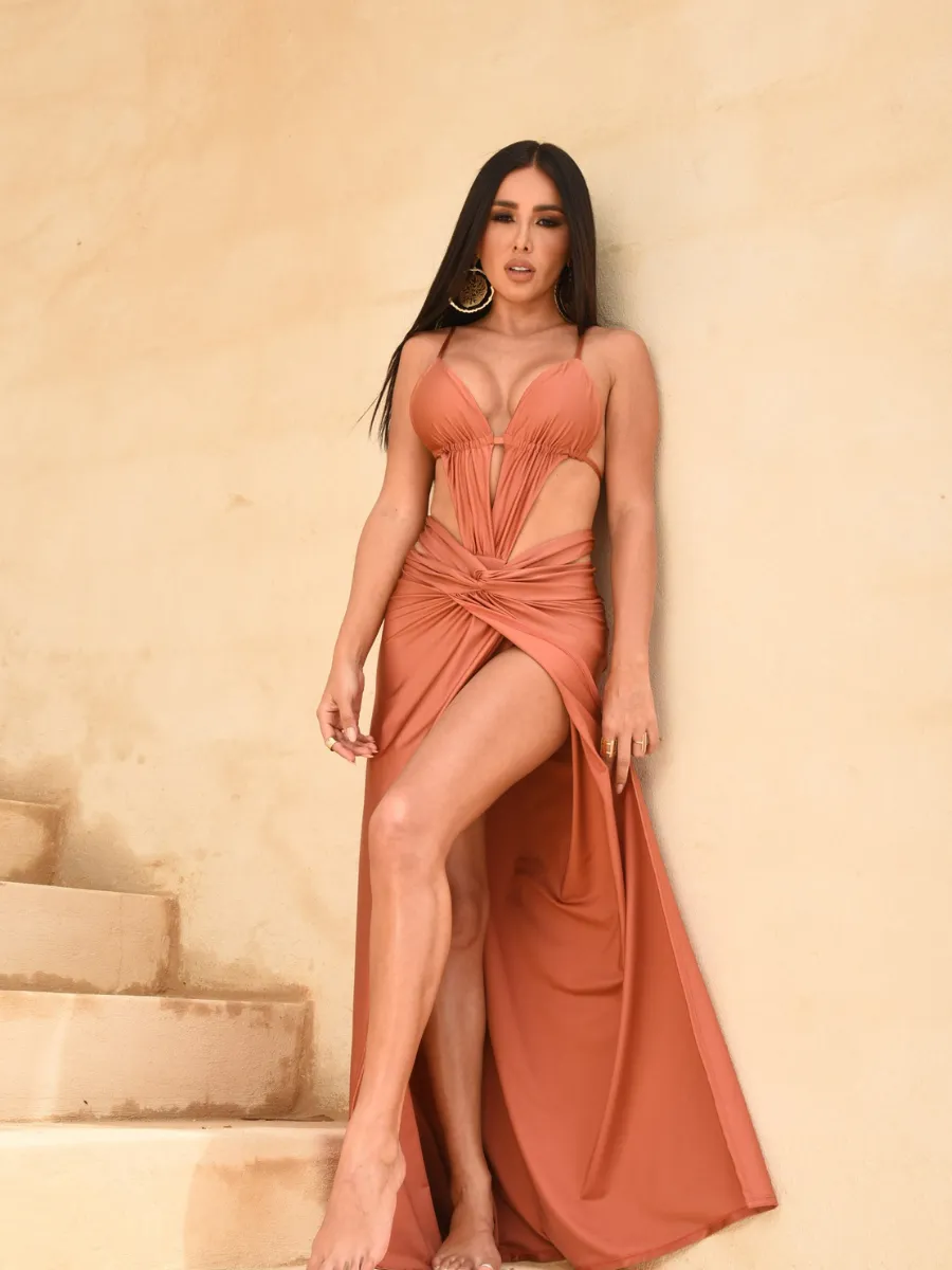 Falda para traje de bao VALENTI