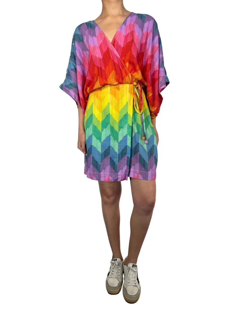 FARM RIO Vestido Wrap