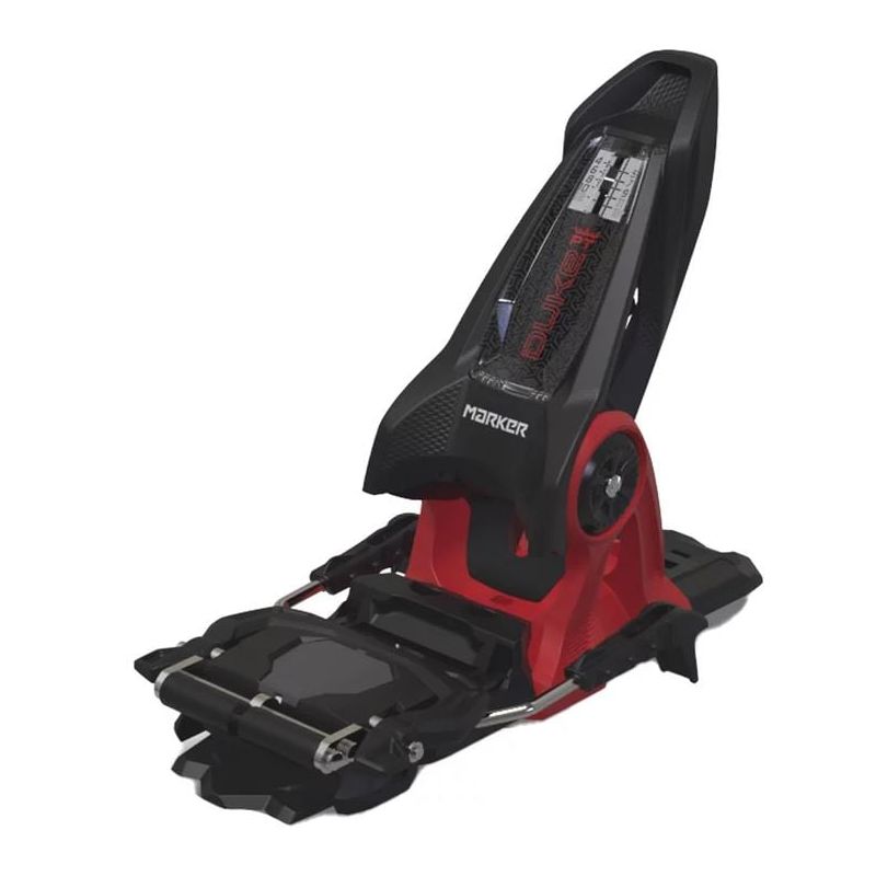 Fijación Marker DUKE PT 13 125mm (negro/rojo)