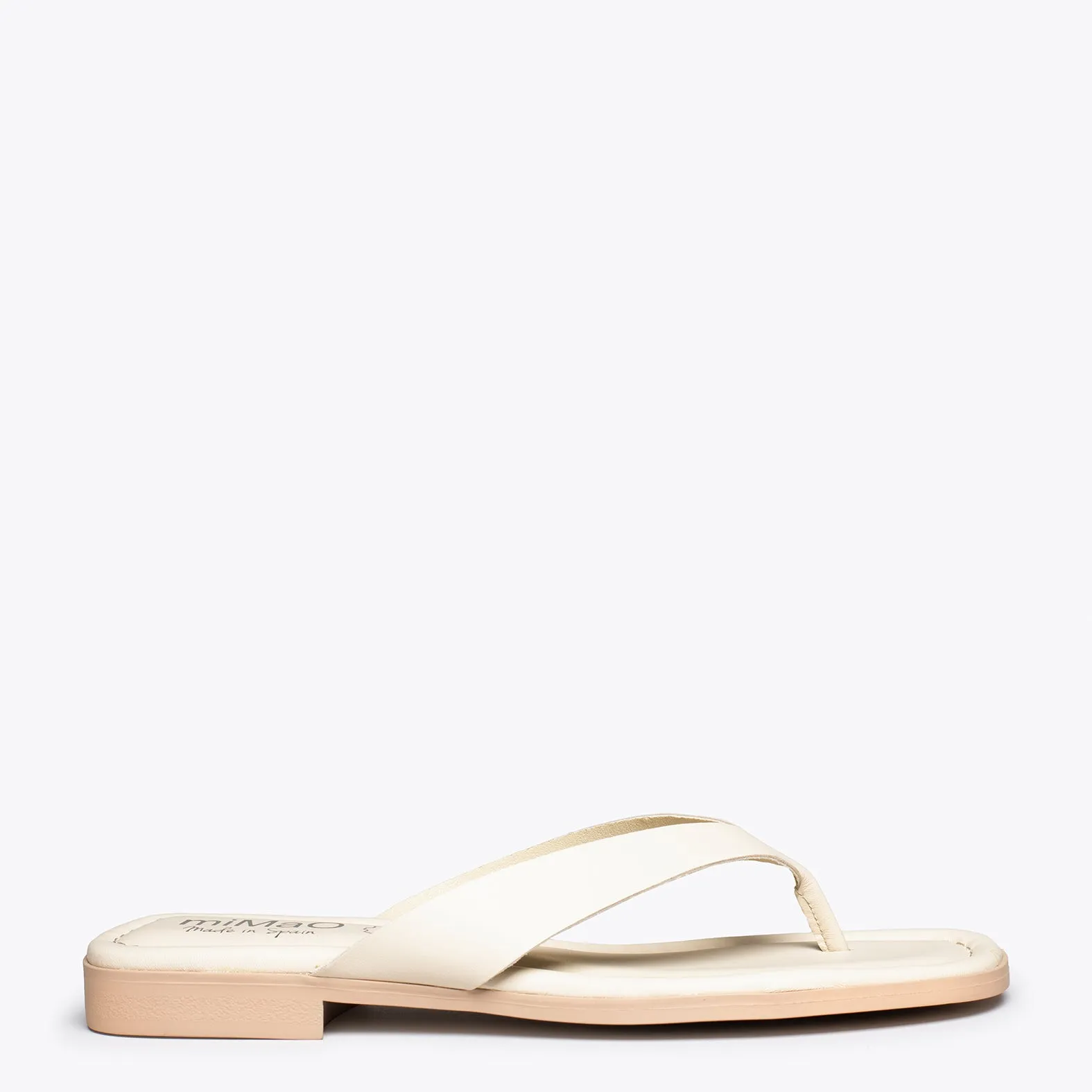 FLIP FLOP  SANDALIAS DE DEDO PLANAS BEIGE